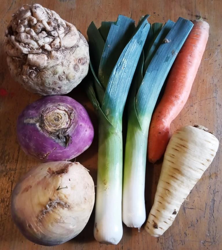 Stancombe Beech Farm Shop vegetables